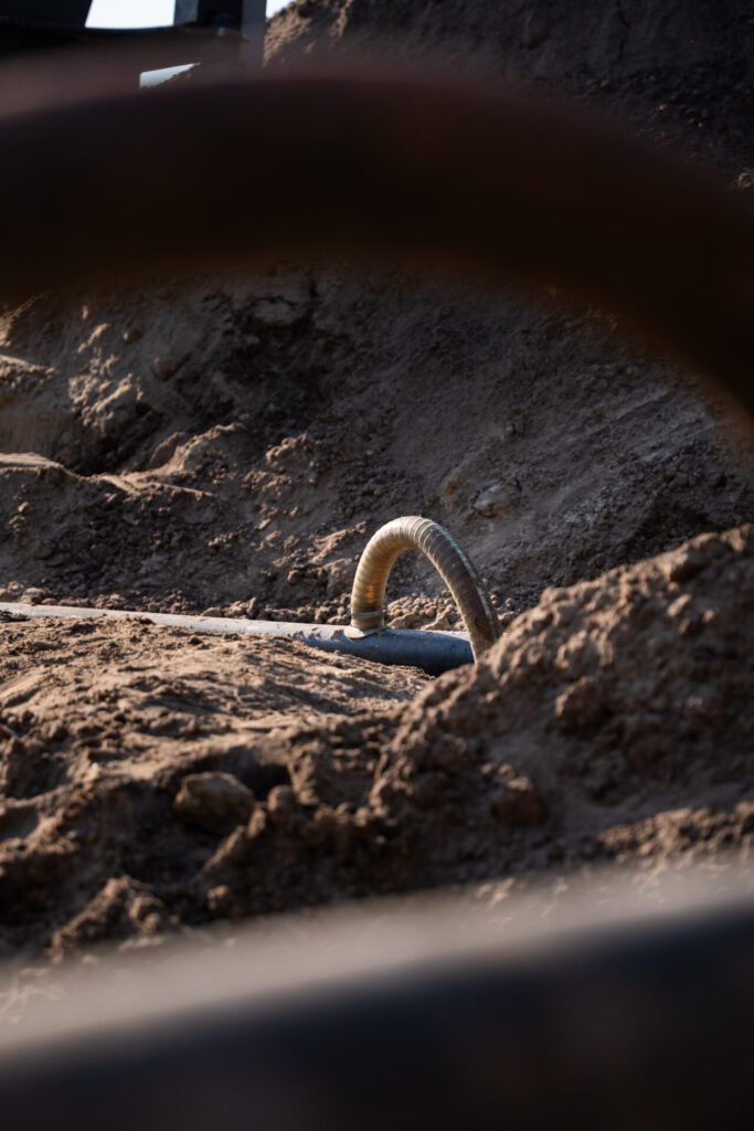 Luinstra Watermanagement op een bouwlocatie